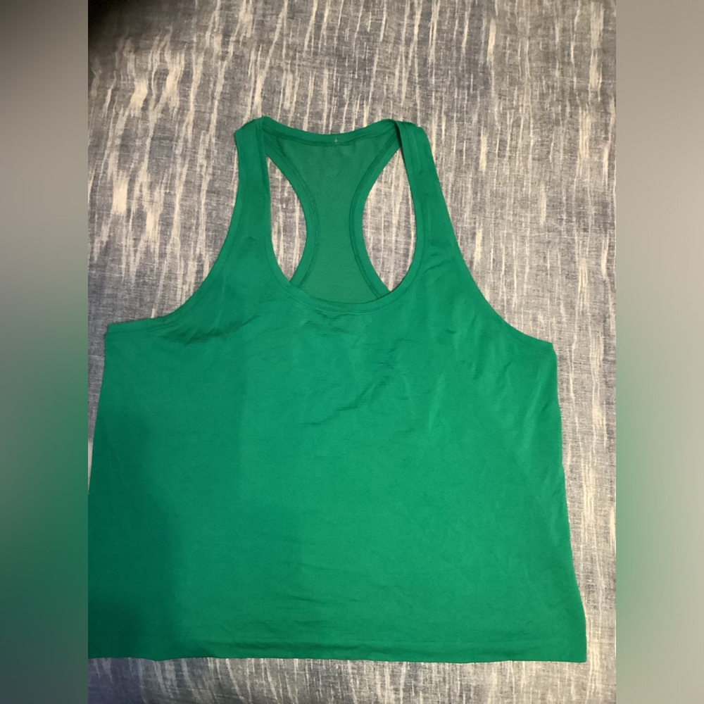 lululemon athletica Emerald Green Racerback Tank